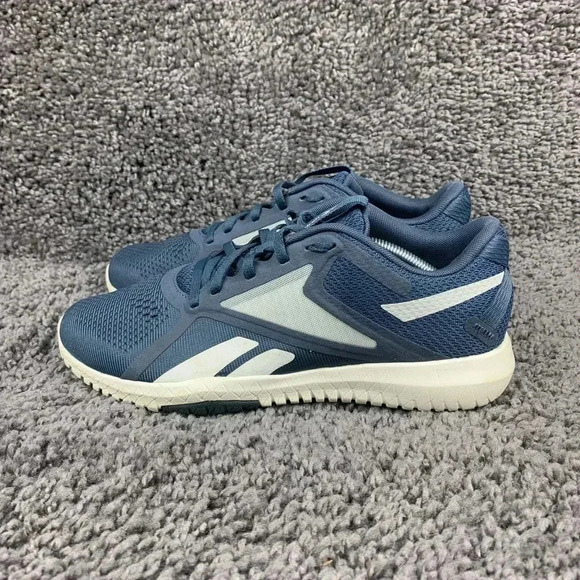 Reebok Flexagon Force 2.0 Women's Size 8.5 Smokey Indigo with White Stripes - Picture 1 of 8